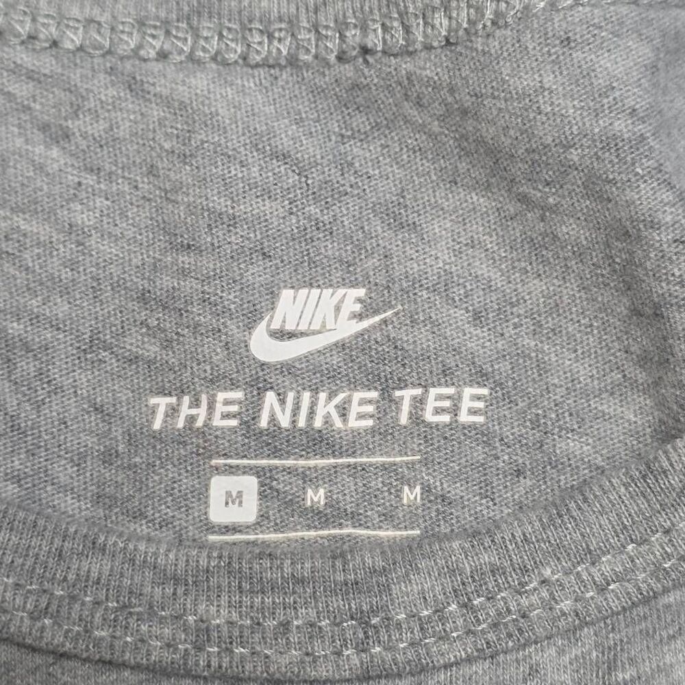 Nike Just Do It Sleeveless Tank Top Medium Gray - Picture 4 of 6